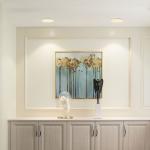 12 Pack 6 Inch 5CCT Recessed Dimmable LED Ceiling Panel Light with Junction Box