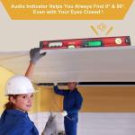 24-Inch Digital Magnetic Level- IP54 Dust and Waterproof Electronic Smart Tool