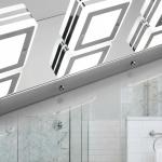 20'' Vanity Light 3 Lights Dimmable LED Bathroom Over Mirror Wall Fixture Chrome