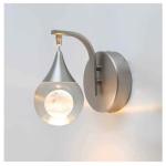 Crystal Wall Sconce, Indoor LED Modern Wall Sconces, 5W Dimmable Moon Wall Light