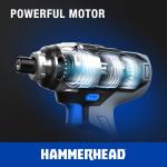 New Hammerhead 20V Cordless Drill Kit Drill & Impact Driver Battery & Charger