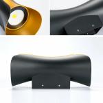 12W LED Wall Sconce Up/Down Lamp Waterproof Light Fixture Garage Outdoor/Indoor 