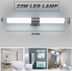 LED Bathroom Vanity Wall Light Modern Bath Light Bar Mirror Front Lamp US