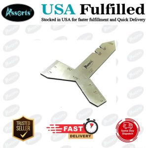 Stainless Steel Grinding Gauge 55° 60° 90° 120° Angle Tool.