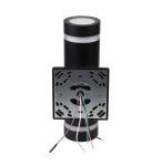 Black Integrated LED Cylinder Up Down Wall Light - 6 PACK