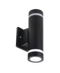 Black Integrated LED Cylinder Up Down Wall Light - 6 PACK