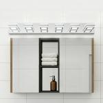 39'' Vanity Light 6 Lights Dimmable LED Bathroom Over Mirror Wall Fixture Chrome