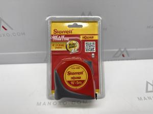 Starrett Exact Retractable Metric Pocket Tape Measure with Nylon Coati