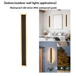 LED Wall Light Sconce Outdoor Modern Lamp Exterior Lights Long Strip Waterproof