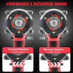 1500N.m Cordless Impact Wrench for Milwaukee Battery 1/2" High Torque No Battery