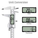 Neoteck 6"Digital Caliper Vernier Micrometer+Feeler Electronic Gauge 0.0005"