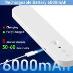 Rechargeable Motion Sensor LED Ceiling Light with 3 Colors and Remote Control