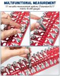 57pc Nut & Bolt Thread Checker, SAE & Metric, Drill Gauge Set