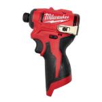 Milwaukee 3450-20 M12 12 Volt 1/4" Hex Subcompact Brushless Hex Impact Driver
