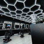 Hexagon Garage Lights 26400LM 11 Grid Honeycomb LED Shop Gym Ceiling Light 6500K