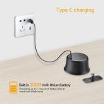 2Pack LED Wall Lights, Battery Wall Sconce,Magnetic Wireless Rechargeable Amb...