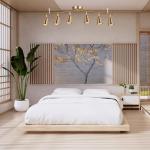 CRAFTRONOS 6 Light Track Lighting Kit, Matte Brass Finish Foldable and Adjustable with Modern Ceiling Spotlight for Kitchen,Living,Bed Room Home Improvement