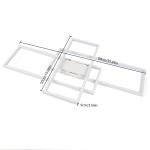 Modern LED Ceiling Light Acrylic Chandelier Lamp Bedroom Living Room Decoration