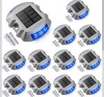 Best VOLISUN Solar Deck Lights Driveway Dock Lights 12-Pack Led IP68 Waterproof