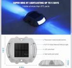 Best VOLISUN Solar Deck Lights Driveway Dock Lights 12-Pack Led IP68 Waterproof