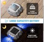 Best VOLISUN Solar Deck Lights Driveway Dock Lights 12-Pack Led IP68 Waterproof