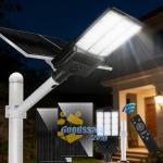 16000W Commercial Outdoor Solar Street Lights Dusk to Dawn parking lot Lights