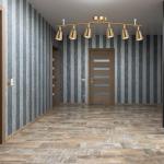 CRAFTRONOS 6 Light Track Lighting Kit, Matte Brass Finish Foldable and Adjustable with Modern Ceiling Spotlight for Kitchen,Living,Bed Room Home Improvement