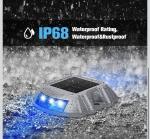 Best VOLISUN Solar Deck Lights Driveway Dock Lights 12-Pack Led IP68 Waterproof