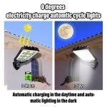 3PCS Outdoor Solar Wall Light LED Motion Sensor Bright Flood Street Lamp 3 Modes