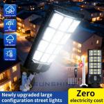 990000000LM Commercial 5000W LED Solar Street Light Dusk to Dawn Road Lamp+Pole