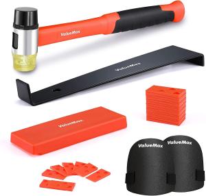 Laminate Wood Flooring Installation Kit Professional with 100/30 Pieces Spacers