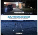 Best VOLISUN Solar Deck Lights Driveway Dock Lights 12-Pack Led IP68 Waterproof
