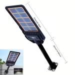 99000000LM Commercial 300W LED Solar Street Light Dusk to Dawn Road Lamp +Pole