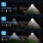 LED Solar Street Lights 9900000lm Security Flood Lamp Motion Sensor Outdoor Wall