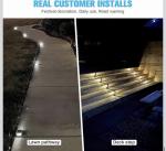 Best VOLISUN Solar Deck Lights Driveway Dock Lights 12-Pack Led IP68 Waterproof