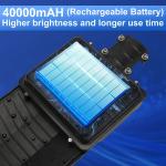 16000W Commercial Outdoor Solar Street Lights Dusk to Dawn parking lot Lights