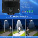 16000W Commercial Outdoor Solar Street Lights Dusk to Dawn parking lot Lights