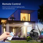 LED Solar Street Lights 9900000lm Security Flood Lamp Motion Sensor Outdoor Wall