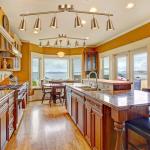 CRAFTRONOS 6 Light Track Lighting Kit, Matte Brass Finish Foldable and Adjustable with Modern Ceiling Spotlight for Kitchen,Living,Bed Room Home Improvement