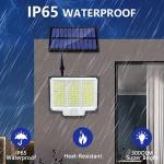LED Solar Street Lights 9900000lm Security Flood Lamp Motion Sensor Outdoor Wall