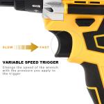 NEW 20V Power Cordless Drill Driver Electric Rechargeable Tool With Charger