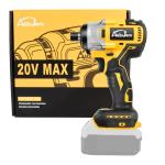 Brushless Cordless Impact Driver,for Dewalt 20V Max Battery,1/4" Compact,2 Speed