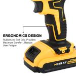 NEW 20V Power Cordless Drill Driver Electric Rechargeable Tool With Charger