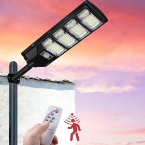 Commercial 1000000LM LED Outdoor Dusk to Dawn Solar Street Light Road Area Lamp