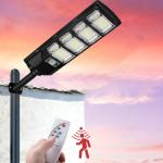 Commercial 1000000LM LED Outdoor Dusk to Dawn Solar Street Light Road Area Lamp