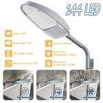 LED Yard Street Light Dusk to Dawn Light Waterproof Security Lighting Outdoor