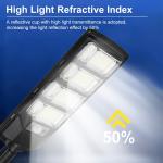 Commercial 1000000LM LED Outdoor Dusk to Dawn Solar Street Light Road Area Lamp