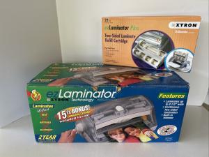 XYRON ezLaminator + NEW XYRON Two-Sided Laminate Refill Cartridge