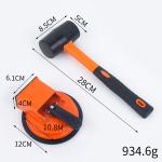 Floor Gap Fixer Tool for Laminate Floor Gap Repair with 11.8 Inch Rubber Mallet