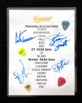 Warrant ** SIGNED** Setlist Riverside, IA **LAMINATED**